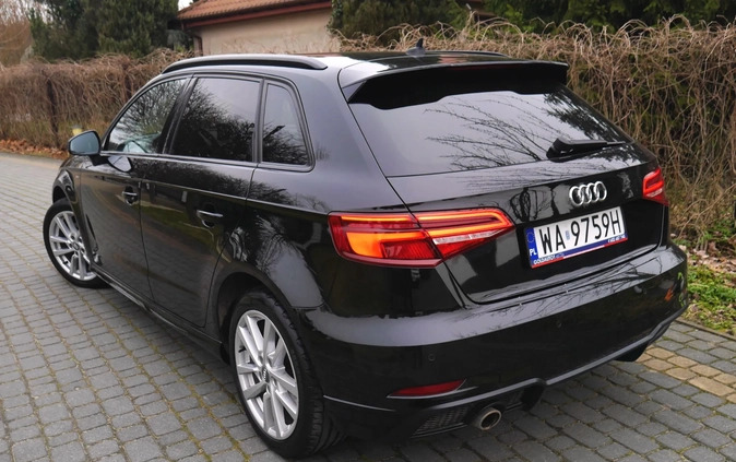 Audi A3 cena 69900 przebieg: 191000, rok produkcji 2019 z Kleszczele małe 742